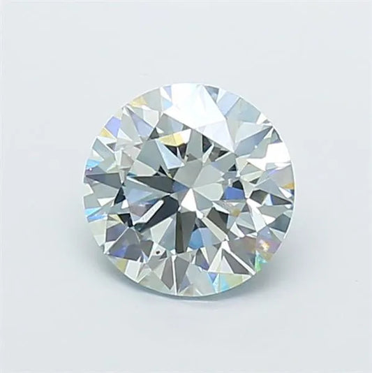 1.60ct Round Lab Grown Diamond (Colour Fancy Light Blue, Clarity VVS2, Cut ID, IGI Certified)