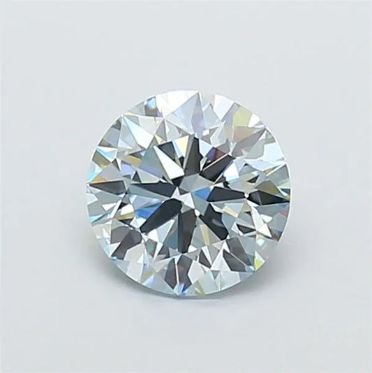 1.67ct Round Lab Grown Diamond (Colour Fancy Light Blue, Clarity VVS1, Cut ID, IGI Certified)