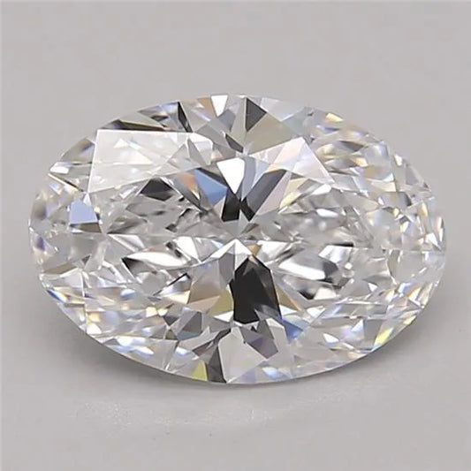 1.71ct Oval Lab Grown Diamond (Colour D, Clarity IF, GIA Certified)