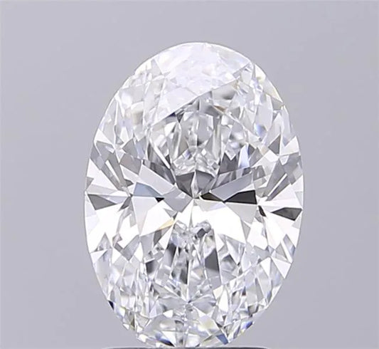 1.81ct Oval Lab Grown Diamond (Colour E, Clarity VVS1, IGI Certified)