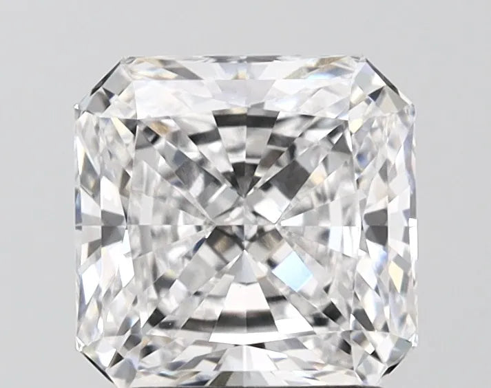 1.95ct Square radiant Lab Grown Diamond (Colour D, Clarity VVS2, IGI Certified)