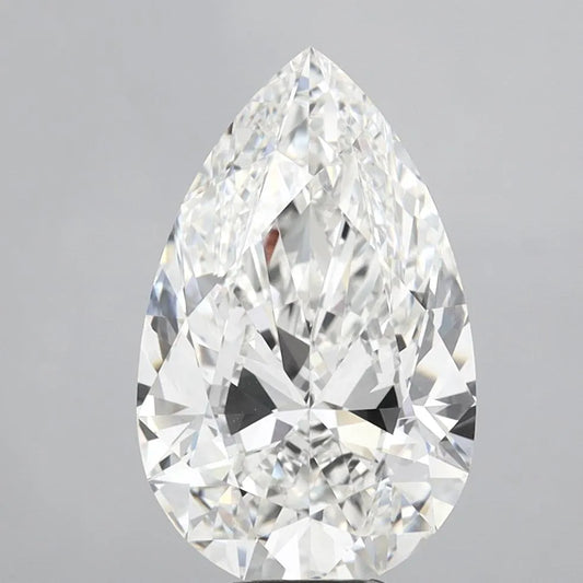 10.00ct Pear Lab Grown Diamond (Colour F, Clarity VVS2, IGI Certified)