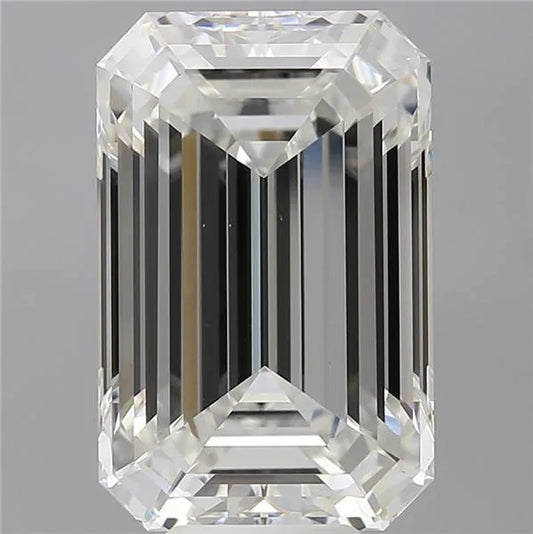10.02ct Emerald Lab Grown Diamond (Colour G, Clarity VVS2, IGI Certified)