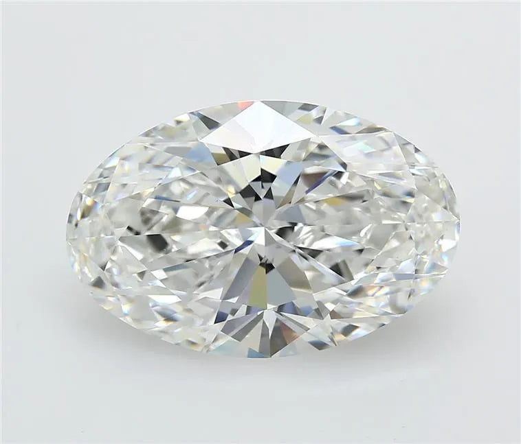 10.08ct Oval Lab Grown Diamond (Colour E, Clarity VVS2, IGI Certified)