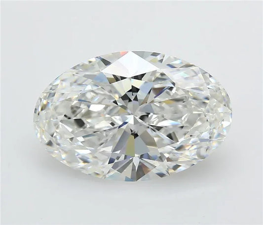 10.08ct Oval Lab Grown Diamond (Colour E, Clarity VVS2, IGI Certified)