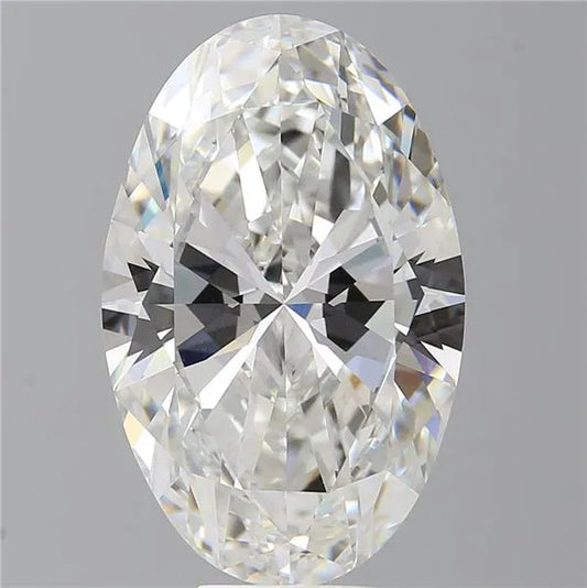 10.50ct Oval Lab Grown Diamond (Colour F, Clarity VVS1, IGI Certified)