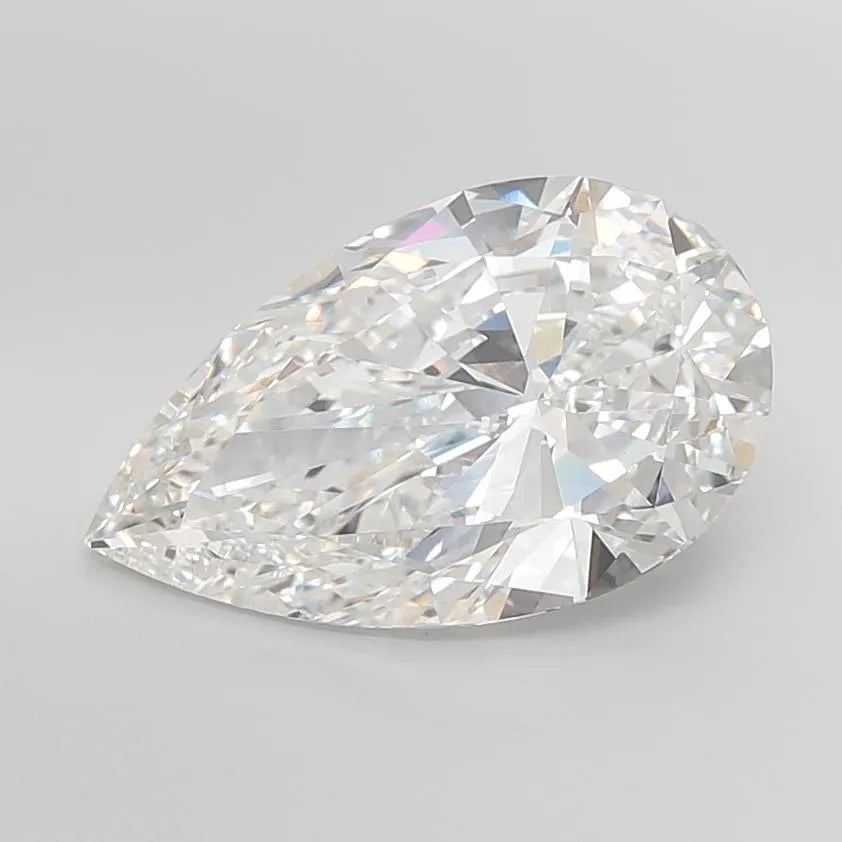 11.01ct Pear Lab Grown Diamond (Colour F, Clarity VVS2, IGI Certified)