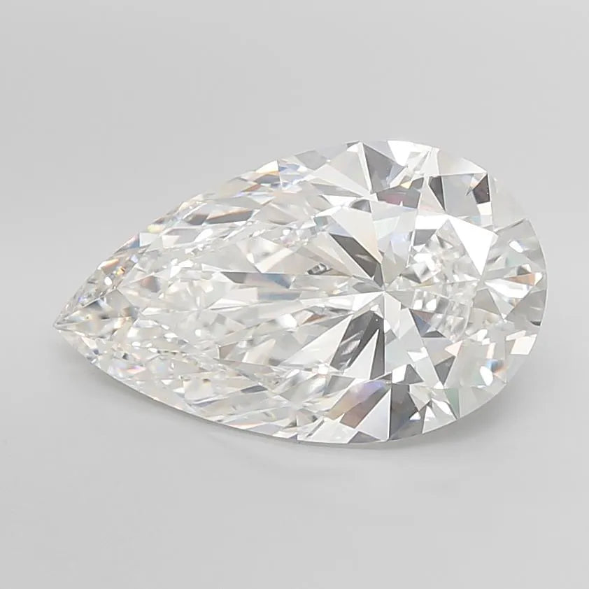 11.04ct Pear Lab Grown Diamond (Colour F, Clarity VVS2, IGI Certified)