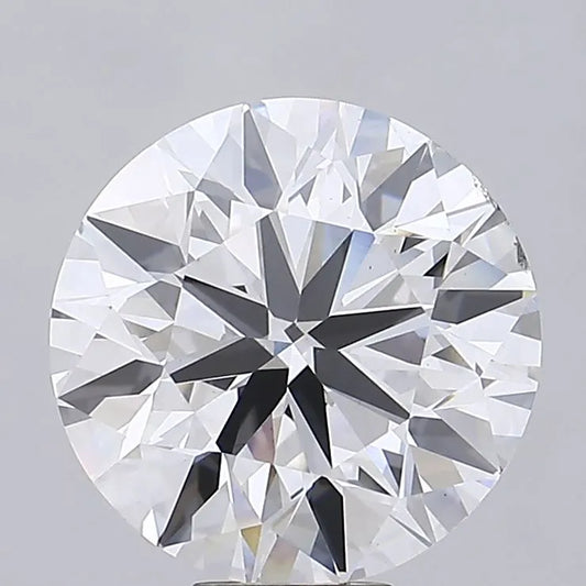 12.00ct Round Lab Grown Diamond (Colour F, Clarity VS2, Cut VG, IGI Certified)