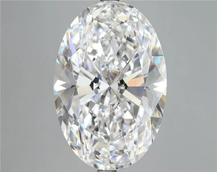 12.04ct Oval Lab Grown Diamond (Colour D, Clarity VVS1, IGI Certified)