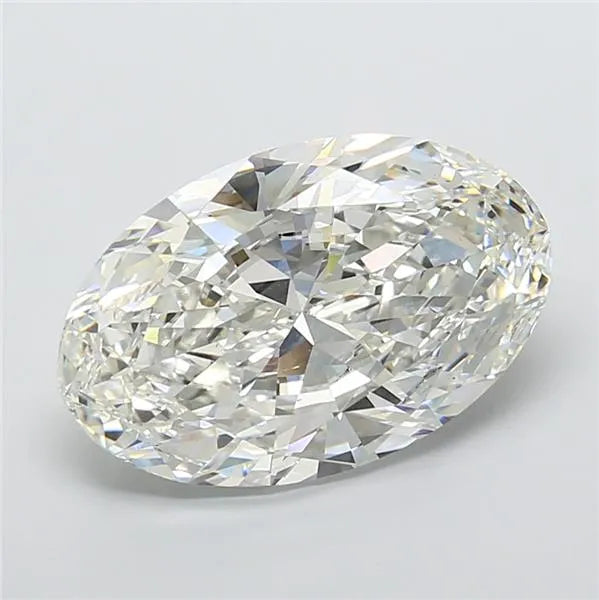 15.05ct Oval Lab Grown Diamond (Colour G, Clarity VVS2, IGI Certified)