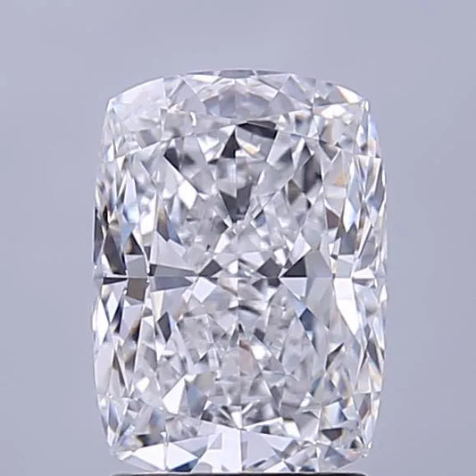 2.00ct Cushion modified Lab Grown Diamond (Colour D, Clarity VVS1, IGI Certified)