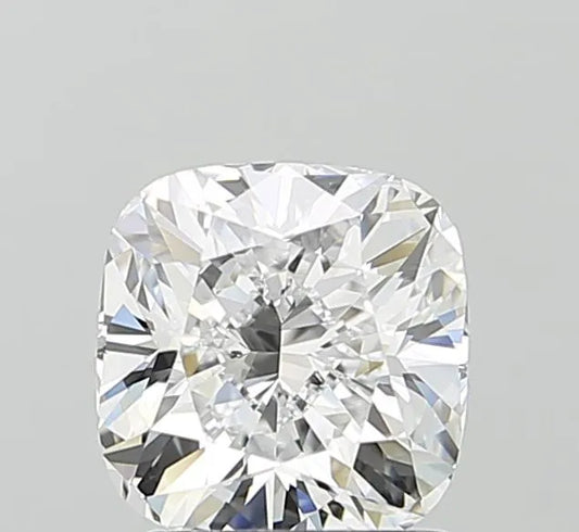 2.00ct Cushion modified Lab Grown Diamond (Colour D, Clarity VVS2, IGI Certified)