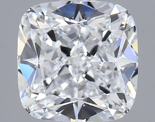 2.00ct Cushion modified Lab Grown Diamond (Colour E, Clarity VVS1, IGI Certified)