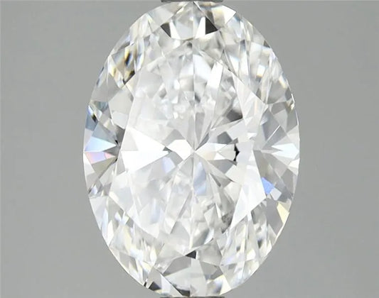 2.00ct Oval Lab Grown Diamond (Colour D, Clarity VVS2, IGI Certified)