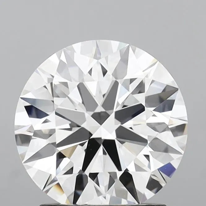 2.00ct Round Lab Grown Diamond (Colour D, Clarity VVS1, Cut ID, IGI Certified)