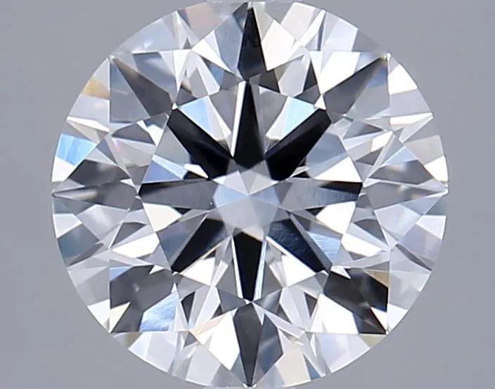 2.00ct Round Lab Grown Diamond (Colour E, Clarity VVS2, Cut EX, IGI Certified)
