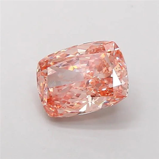 2.02ct Cushion modified Lab Grown Diamond (Colour Fancy Light Pinkish Brown, Clarity VS2, IGI Certified)