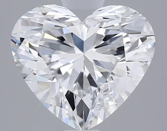 2.02ct Heart Lab Grown Diamond (Colour E, Clarity VVS2, IGI Certified)