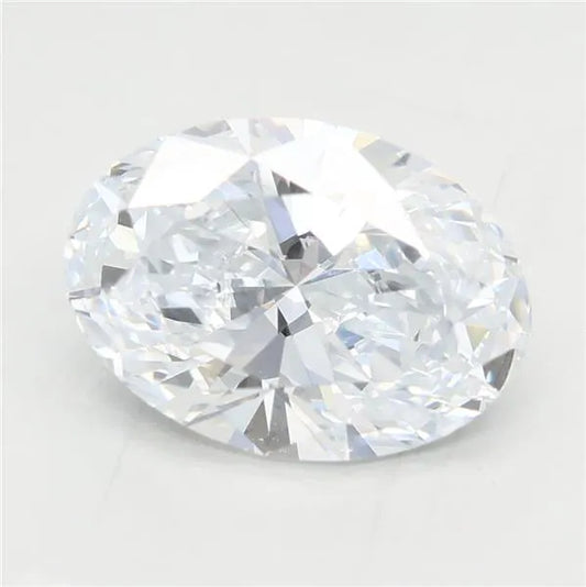 2.02ct Oval Lab Grown Diamond (Colour E, Clarity VVS1, IGI Certified)