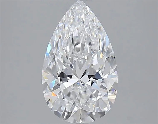 2.02ct Pear Lab Grown Diamond (Colour E, Clarity VVS2, IGI Certified)