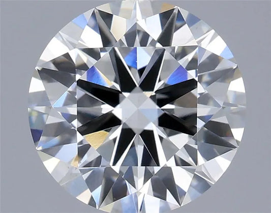 2.02ct Round Lab Grown Diamond (Colour F, Clarity VS1, Cut EX, IGI Certified)