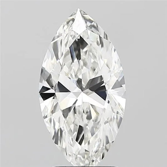 2.04ct Marquise Lab Grown Diamond (Colour G, Clarity VS1, IGI Certified)