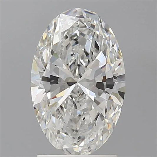 2.04ct Oval Lab Grown Diamond (Colour E, Clarity VVS2, IGI Certified)