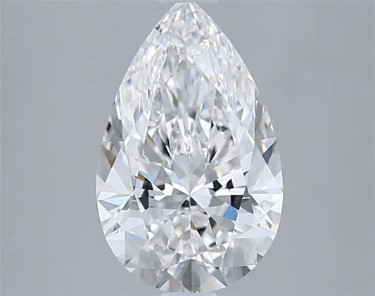 2.04ct Pear Lab Grown Diamond (Colour E, Clarity VVS1, IGI Certified)
