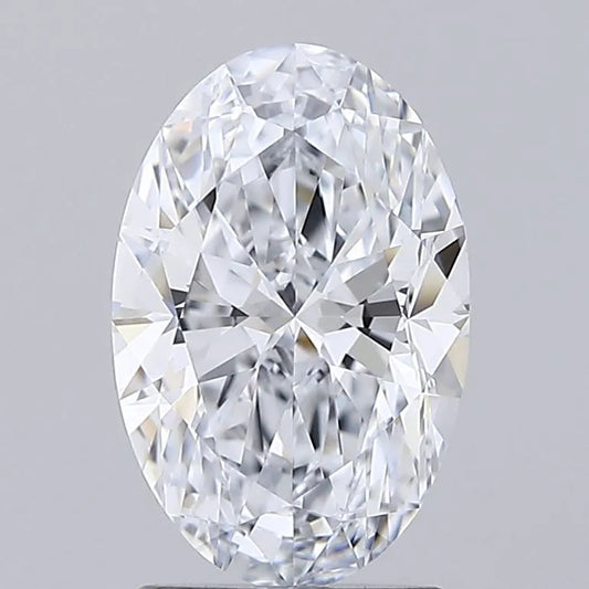 2.08ct Oval Lab Grown Diamond (Colour E, Clarity VVS1, IGI Certified)