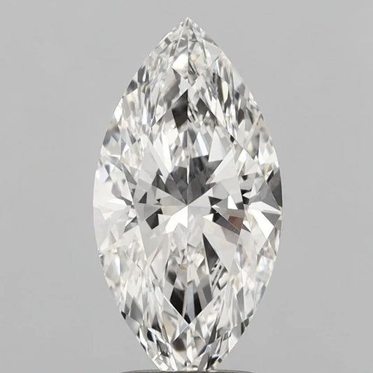 2.09ct Marquise Lab Grown Diamond (Colour G, Clarity VVS2, IGI Certified)