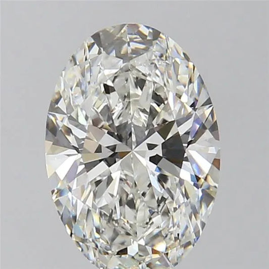 2.09ct Oval Lab Grown Diamond (Colour G, Clarity VS1, IGI Certified)