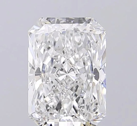 2.10ct Radiant Lab Grown Diamond (Colour E, Clarity VVS2, IGI Certified)