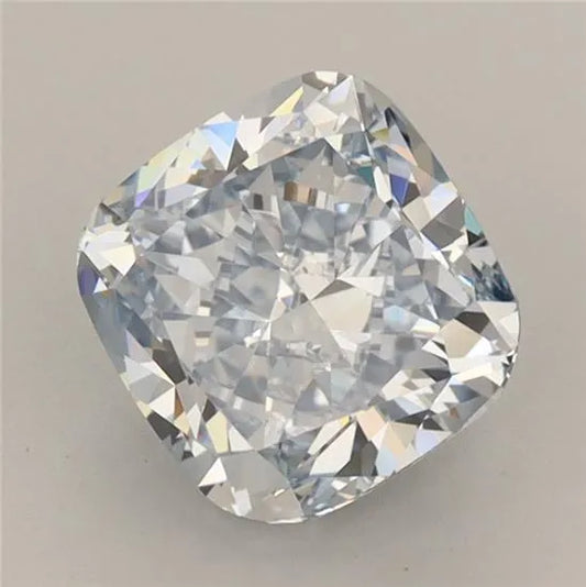 2.11ct Cushion modified Lab Grown Diamond (Colour Fancy Light Blue, Clarity VS1, IGI Certified)