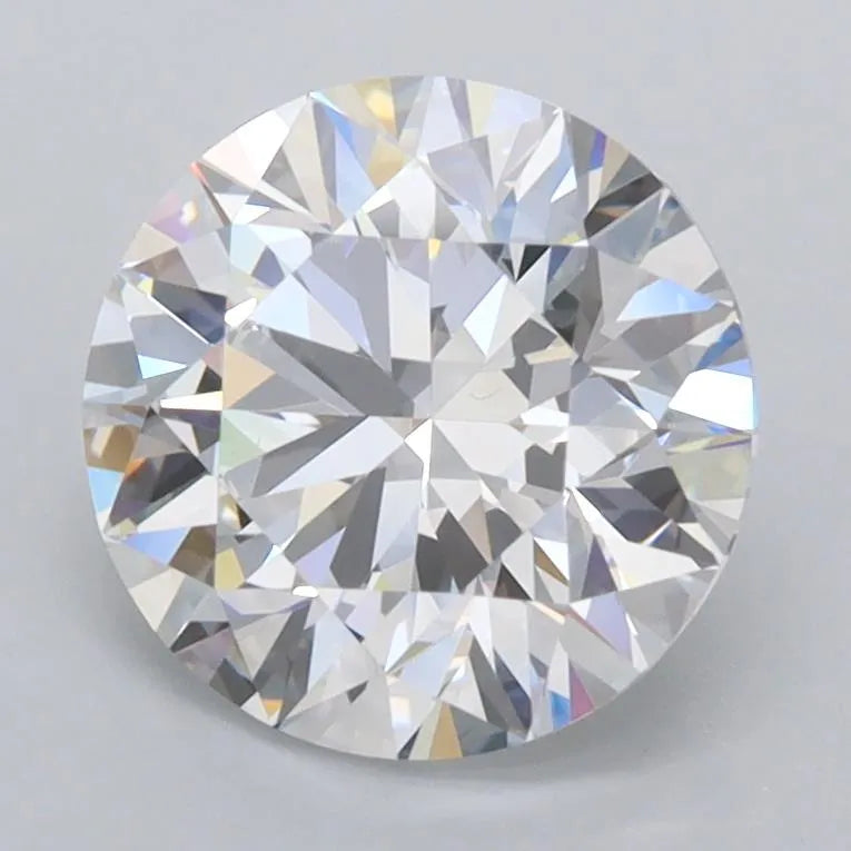 2.20ct Round Lab Grown Diamond (Colour D, Clarity FL, Cut ID, IGI Certified)