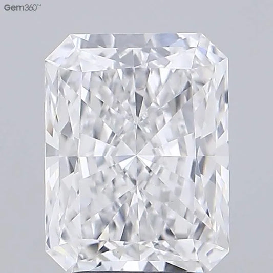 2.21ct Radiant Lab Grown Diamond (Colour D, Clarity VVS2, IGI Certified)