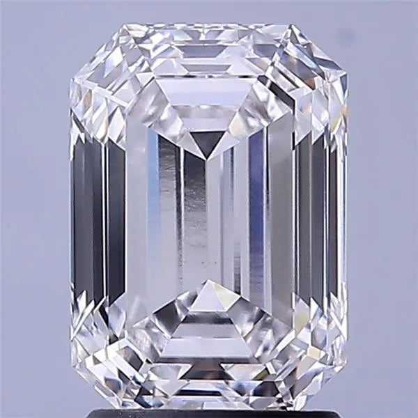 2.26ct Emerald Lab Grown Diamond (Colour F, Clarity VVS2, IGI Certified)
