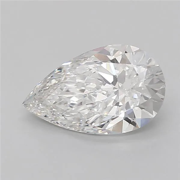 2.30ct Pear Lab Grown Diamond (Colour E, Clarity VVS2, IGI Certified)