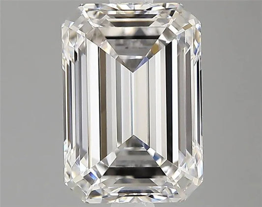 2.42ct Emerald Lab Grown Diamond (Colour H, Clarity VVS2, IGI Certified)