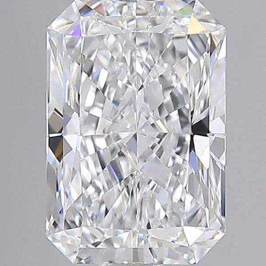 2.42ct Radiant Lab Grown Diamond (Colour D, Clarity IF, IGI Certified)