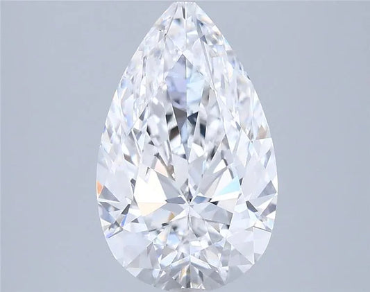 2.45ct Pear Lab Grown Diamond (Colour D, Clarity IF, IGI Certified)