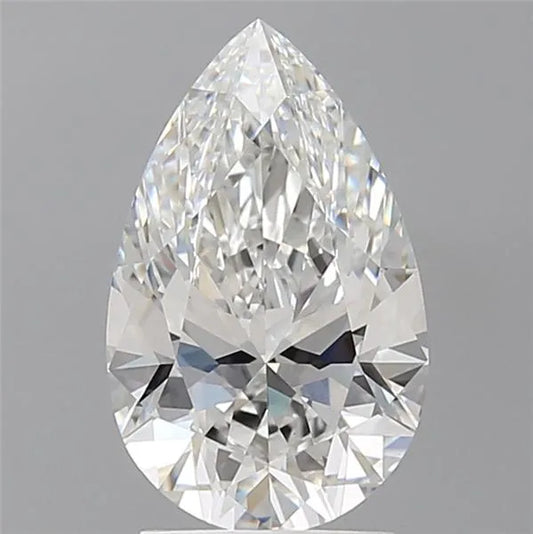 2.45ct Pear Lab Grown Diamond (Colour E, Clarity VVS2, IGI Certified)