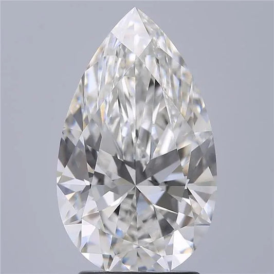 2.47ct Pear Lab Grown Diamond (Colour F, Clarity VS1, IGI Certified)