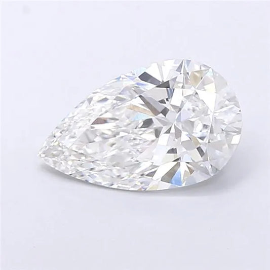 2.50ct Pear Lab Grown Diamond (Colour E, Clarity VS2, IGI Certified)