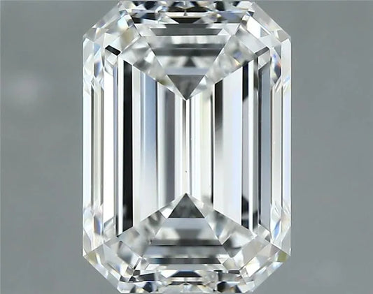 2.51ct Emerald Natural Diamond (Colour F, Clarity VS2, GIA Certified)
