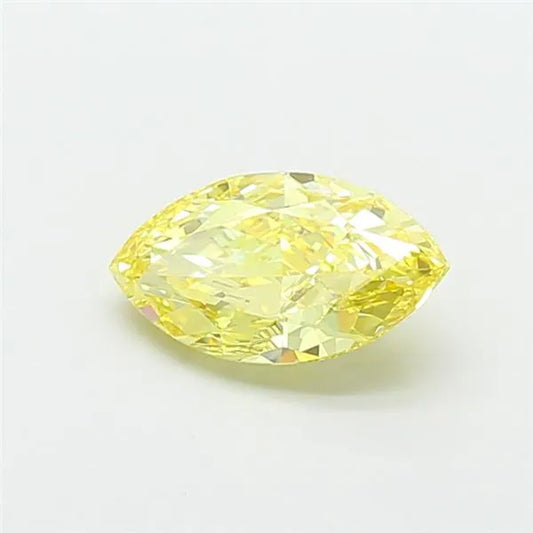 2.51ct Marquise Lab Grown Diamond (Colour Fancy Intense Yellow, Clarity VS1, IGI Certified)