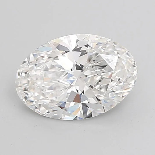 2.51ct Oval Lab Grown Diamond (Colour E, Clarity VVS2, IGI Certified)