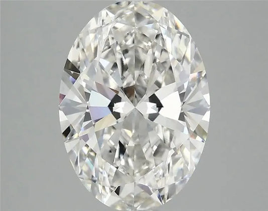 2.51ct Oval Lab Grown Diamond (Colour F, Clarity VVS2, IGI Certified)