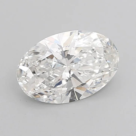 2.52ct Oval Lab Grown Diamond (Colour E, Clarity VVS2, IGI Certified)