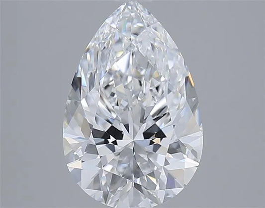 2.52ct Pear Lab Grown Diamond (Colour D, Clarity VVS1, IGI Certified)